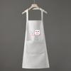Avental de Cozinha Doméstico Impermeável e à Prova de Óleo Roupas de Trabalho para Catering Celebridade da Internet Roupa Protetora para Adultos Avental sem Mangas Feminino Prático para Casa