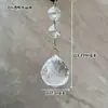 Accesorios para Lámparas de Cristal Bola de Cristal de Colores Bola de Diamante Bola de Maíz 30 # Diámetro 40 mm Colgante de Decoración de Boda