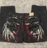 JeansJnco Y2K Personalizado para E-commerce Transfronteiriço, Modelo Largo com Bordado Vintage, Estilo Streetwear Hip-Hop, Calça Masculina de Perna Larga Harajuku
