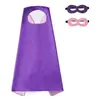 Halloween Sade Superman Conjunto de Capa de Camada Dupla e Máscara para Olhos Infantil Várias Cores LOGO