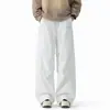 Novas calças casuais de outono, calças cargo masculinas retas folgadas, calças paraquedistas versáteis de secagem rápida, marca da moda