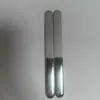Lixa de unha de vidro inovadora Ston file lixa de aço inoxidável lixa dupla face conjunto de lixas para manicure ferramentas de unha em estoque