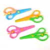 Tesoura de Segurança Infantil, Tesoura de Plástico para Alunos do Ensino Fundamental, Pequena Tesoura para Cortar Papel, Tesoura DIY para Jardim de Infância