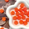 Acrílico Cor de Creme UV Série de Cores Sólidas Flores Pequenas Fofo Feito à Mão DIY Corrente de Celular Pingente Material de Miçanga Acessórios