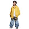 Ropa infantil de moda hip-hop para niñas, camisa moderna y genial, pantalones de mezclilla, traje de disfraz para baile grupal hiphop para niños