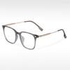 M3903 Armazón de Lentes Cuadrado Degradado para Mujer Visión Cercana Estilo Japonés Cara Sencilla Mostrar Pequeño Moda TR Armazón de Lentes para Estudiantes