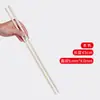Pauzinhos para Palitos de Massa Frita, Macarrão, Panela Quente, Pauzinhos de Bambu, Espessados e Estendidos 45cm, Embalados Individualmente, Fornecimento Direto da Fábrica