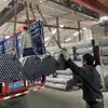 Poste de Valla Tubo de Acero Hueco Engrosado Poste para Huerto Malla de Alambre Valla de Acero Galvanizado Resistente a la Corrosión Barra de Soporte Marco