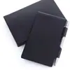 Caja de Tarjetas de Aleación de Aluminio al por Mayor con Bolígrafo, Desgarrable, Moderna, Conveniente y Creativa Cuaderno, Mini Cuaderno de Metal Multicolor