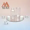 Botella redonda de hombros caídos PET de 60ML, corta y ancha, botella Boston, modelos regular y engrosado, botella de plástico portátil para productos de cuidado de la piel