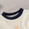 Conjunto de Verano de Manga Corta para Niños 2026, Holgado y Transpirable, Dibujo Animado de Pony Estilo Coreano, Estampado de Moda Tendencia, Conjunto Versátil