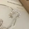 Brincos de Pressão Estilosos Retro Luxo Leve Exquisitos com Pérolas Design Único Modernos Simples Versáteis para o Dia a Dia e para Ir ao Trabalho para Mulheres