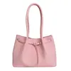 Bolso de Mano Tejido Retro, Bolso Grande de Hombro para Mujer, Nuevo Modelo 2026, Bolso de Hombro Sencillo y Elegante, Bolso de Mano de Moda