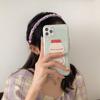 Primeiro Amor Branco e Roxo Uva Mais Fácil para Combinar Tiara Plissada de Cetim Temperamento Doce Presilha Saída Faixa de Cabelo Acessórios de Cabelo Acessórios de Cabeça Femininos