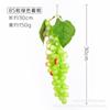 Cacho de uva artificial plástico uva planta de uva modelo de fruta loja de vegetais e frutas falsas pingente ornamentos de decoração de interior