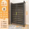 Gabinete para Zapatos, Gabinete de Almacenamiento para Puerta de Casa, Zapatero Integrado de Pared Nuevo Popular 2025, de Alto Gama, Gran Capacidad, Multicapa, de Pie