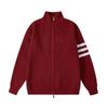 Cárdigan de Punto Rayado para Otoño e Invierno de Aliexpress Transfronterizo Suéter Chaqueta Estilo Perezoso para Hombre Capa Interior Holgada
