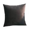 Almohada Color Sólido Franela Cojín Terciopelo Funda de Almohada Oficina Cojín de Apoyo Lumbar Cojín Personalizado Lujo Ligero Hogar