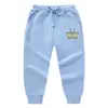 Pantalones Largos de Algodón Puro Rizo para Niños y Hombres Chad Wild Clay Otoño e Invierno Ropa Exterior Deportiva Casual