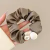 Brillante Coletero Estilo Zhao Lusi para Mujer, Goma para el Cabello de Alta Gama, Cuerda para Moño, Accesorio para el Cabello de Xu Yan