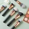 Venta al por mayor del fabricante Pincel de Maquillaje Transfronterizo Pincel Negro para Base de Maquillaje Cabeza Plana Aplicación Sin Marcas Mascarilla de Barro Herramienta Profesional de Belleza