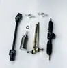 Acessórios para Karting de Motocicleta Elétrica de Quatro Rodas DIY 32-42CM Caixa de Direção Coluna de Direção Volante Barra de Direção Junta Esférica