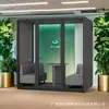 Cabina Telefónica Estudio de Grabación Sala Insonorizada para Piano Cabina Silenciosa Sala Insonorizada Cabina Móvil Insonorizada Cabina Insonorizada Ultra Ecológica
