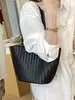 Bolso tejido transfronterizo para el uso diario, modelo nuevo 2026 versátil, bolso de gran capacidad para llevar bajo el brazo, bolso de hombro, bolso para madre e hija, bolsa de mano