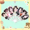 Tengo un abanico plegable de Jang Won-Young de Ive con 30% de descuento, abanico de concierto, mercancía de apoyo, estilo igual de TikTok