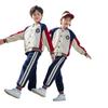Traje de Uniforme Escolar Primaria de Manga Corta Reunión Deportiva de Verano Uniforme de Clase Ropa de Primavera Otoño Verano Ropa Casual Infantil Uniforme de Jardín de Infancia