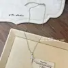 Bolo Street Punk Collar de Lujo Ligero Nudo de Una Palabra Simple Cadena para Suéter de Gama Alta para Mujer Moda Masculina