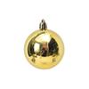 Bolas de Natal Transfronteiriças 3cm Bolas Soltas Enfeites de Árvore de Natal Bolas Soltas Bolas Galvanizadas Bolas Redondas de Natal Estilo Luxo Leve Presentes