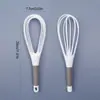 Batidor de Huevos Manual Giratorio de Plástico Transfronterizo para Uso Doméstico en Horneado, Batidor de Crema, Batidora, Utensilios de Cocina en Stock