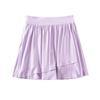 Falda de ballet con cintura elástica para niña, falda de verano para mujer con volantes, falda de paraguas de moda, falda modal
