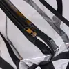 Bolsa Transparente de PVC Bolsa de Maquiagem Personalizada Bolsa Impermeável para Necessaire Bolsa de Presente para Higiene Pessoal Bolsa de Armazenamento com Zíper Bolsa de Maquiagem