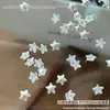 Joyería para Uñas Artísticas de Circonita Media Explosiva Plata Blanca Multifacética Fondo Puntiagudo Corazón Forma Especial Circonita Diamante Decoración de Uñas Venta al por Mayor