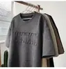 Camisa de Verano Retro Americana de Manga Corta para Hombre, Moderna Casual Holgada Juvenil Trendy Versátil Cuello Redondo Manga Media Top