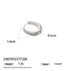 Pendientes de Moda Versátiles Elegantes de Plata 925 con Baño de Cobre, Pendientes Exquisitos de Estilo Sencillo y Versátil, Pendientes Exquisitos de Nicho para el Día a Día