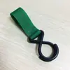 Gancho para reposabrazos de carriola de bebé, gancho de nailon con velcro para equipaje, 2 ganchos, gancho para carriola