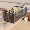 Estante de Almacenamiento para Escritorio, Estante Colgante Ajustable de Gran Capacidad para Estación de Trabajo, Cesta con Gancho Colgante para Mesita de Noche