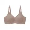Sutiã de amamentação europeu e americano transfronteiriço, sutiã de amamentação push-up com fecho frontal de geléia e gel, sem aro, sutiã de maternidade plus size