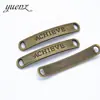 YuenZ DIY accesorios para joyería de aleación vintage plato CONECTOR ACHIEVE 49 * 8MM S250