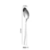 Set de cubiertos occidentales de acero inoxidable para Amazon transfronterizo, para hotel, hogar, comida occidental, cuchillo y tenedor para bistec, cuchara