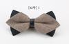 Venta de fábrica punto esquina afilada moda boda de hombre novio padrino banquete coreano pajarita de lazo puntiaguda