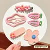 Presilhas de Cabelo Coloridas de Nuvem para Meninas, Presilhas para Franja, Presilhas Laterais, Grampos de Cabelo Infantis, Presilhas BB, Acessórios de Cabelo para Bebês