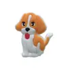 Pingentes de Sapato de Cachorro de Desenho Animado Transfronteiriços Clipes de Decoração para Sapato de Jardim em PVC Acessórios de Sapato Destacáveis Fofos para DIY