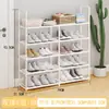Armário de Sapatos Sapateira Multicamadas Simples Doméstico Banheiro Varanda À Prova de Ferrugem Suporte de Armazenamento Universal Sapateira de Grande Capacidade Atacado