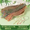 Pulseira artesanal DIY com contas e cordões coloridos para o Festival do Barco-Dragão, apresentando zongzi e bolas da sorte, pulseira infantil e acessório de mão