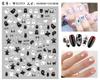 Etiquetas Engomadas para Uñas de Acción de Gracias Halloween Comercio Electrónico Transfronterizo Manicura Wan Hoja de Arce Etiquetas Engomadas para Uñas de Halloween Wg346-360