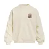Sudadera con cuello redondo y estampado abstracto creativo para hombre, primavera/otoño, holgada, estilo callejero americano, ins, casual, versátil, ropa deportiva